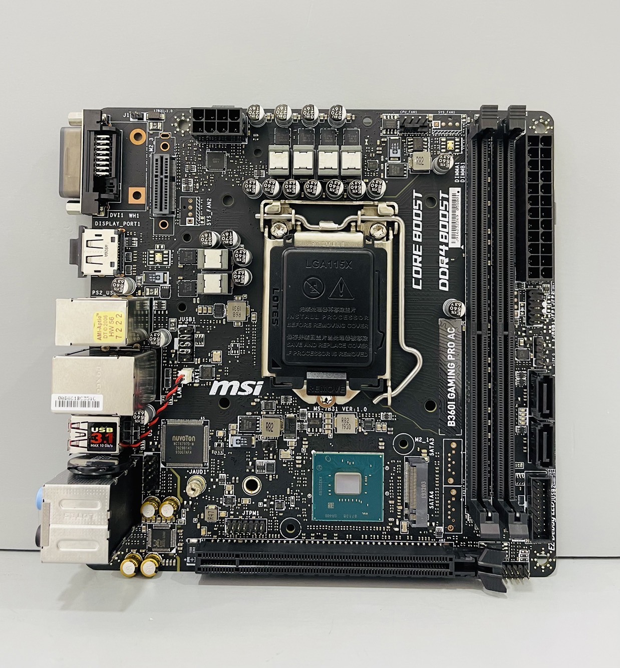 MSI B360I GAMING PRO AC i5 8500 セット a7da1ac2328dafba.png
