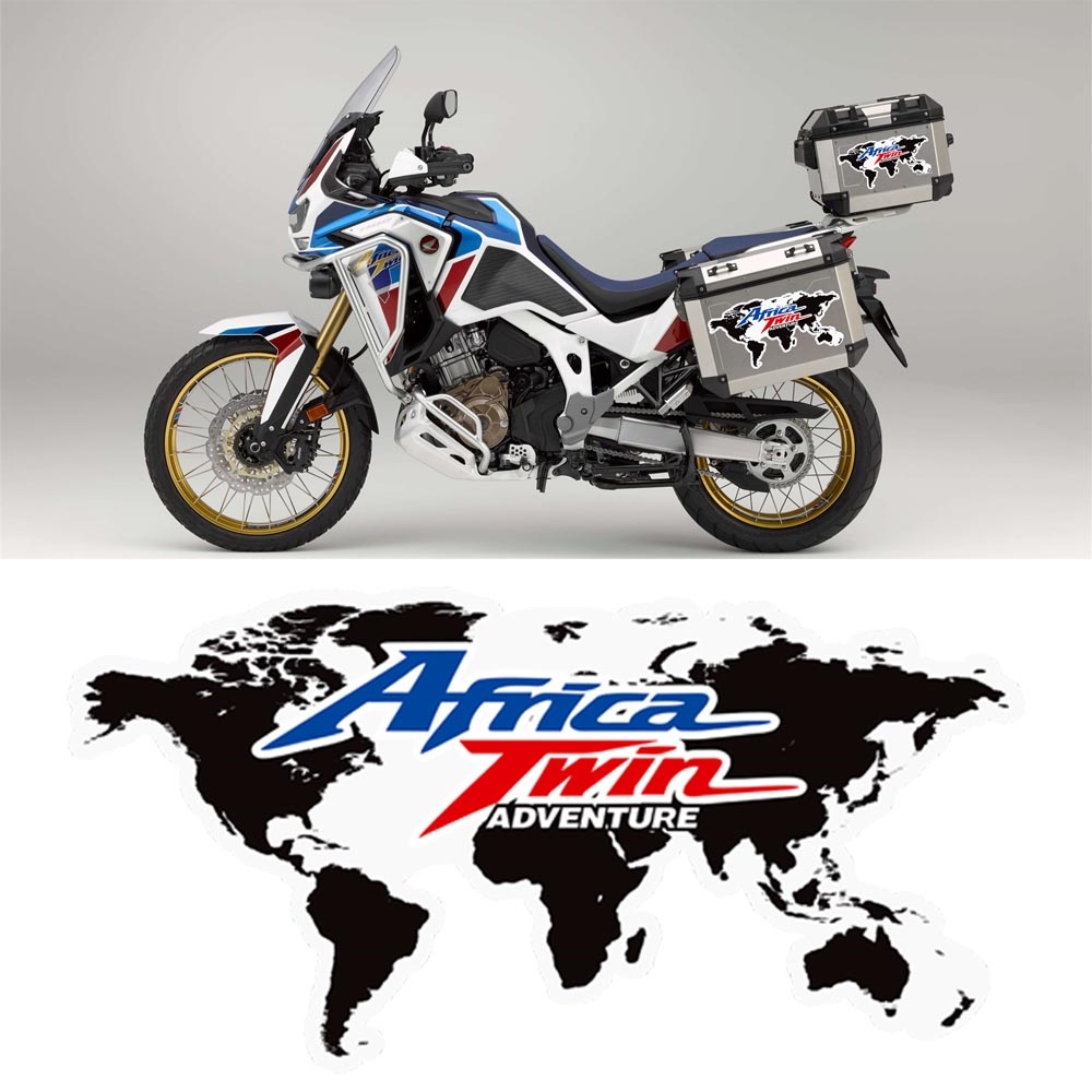 Stickers kit PROTECTION GUARDS 3D gel compatible with HONDA AFRICA TWIN 1100 L 