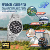 HD1080 Wireless Action Camera with Night Vision in Watch Shape