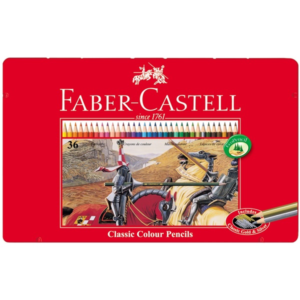 Faber-Castell 36 Soft Watercolor Pencils Professional Colored Pencils for  Drawing Sketch Artist Students