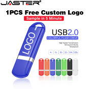 JASTER Colorful USB Flash Drives - Custom Logo Available, 4GB-128GB