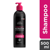 LUXE ORGANIX Premium Keratin Argan Shampoo 500ml