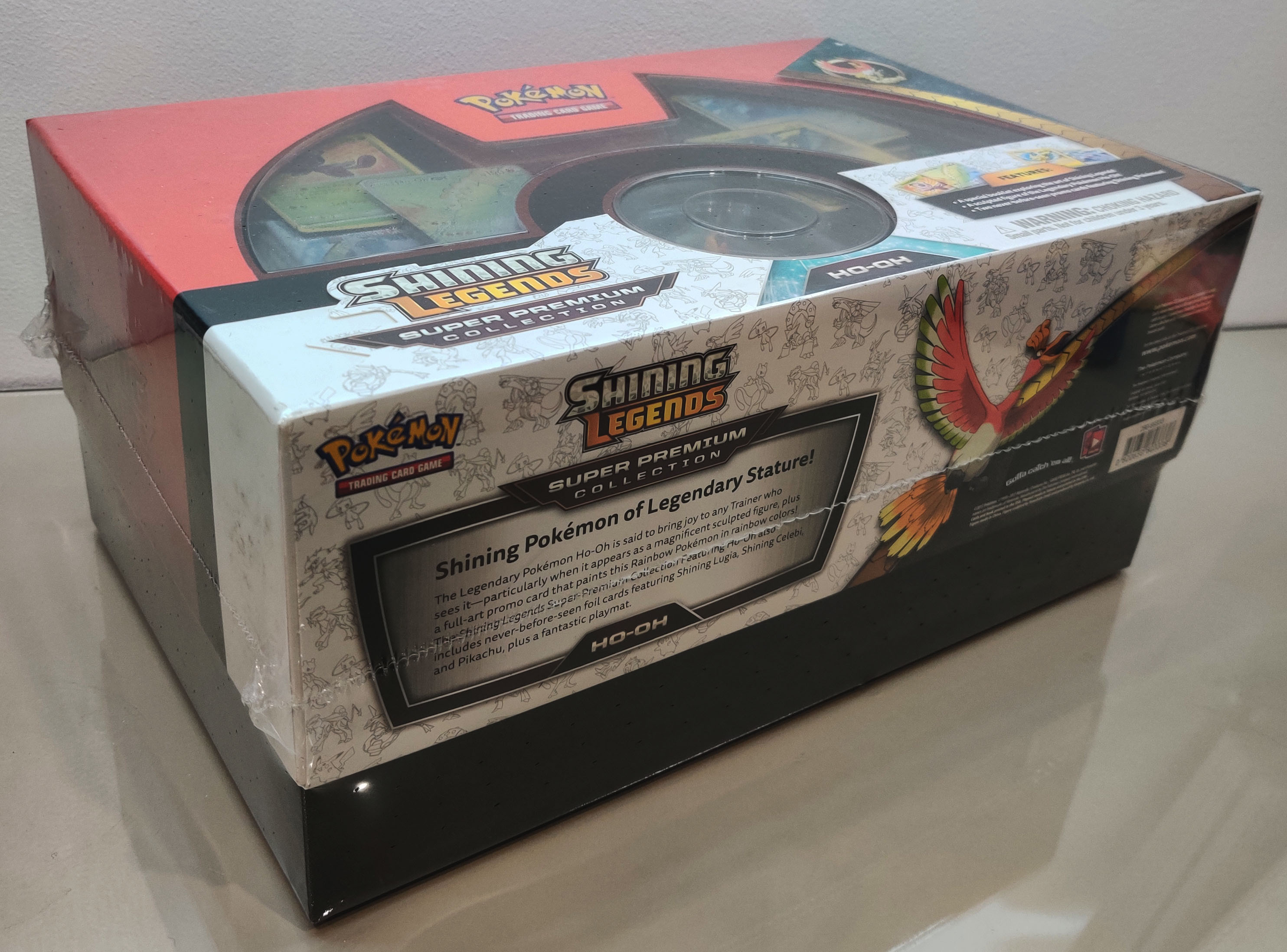  Pokemon TCG: Shining Legends Super Premium Ho-Oh Collection Box  for 72 months to 960 months : Toys & Games