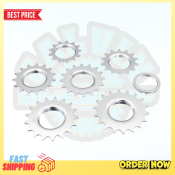 Fixie Stainless Steel Cogs: 13T-20T for Fixed Gear Bikes