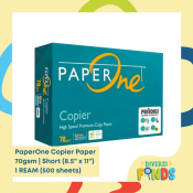 Paper One All Purpose Copy Paper, Sub 20/70gsm, A4