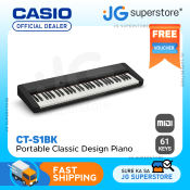 Casio CT-S1 Portable Piano Keyboard with AiX and Wireless MIDI