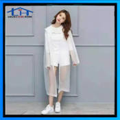 Adult Disposable Raincoat - Thickened EVA, High Quality Protection