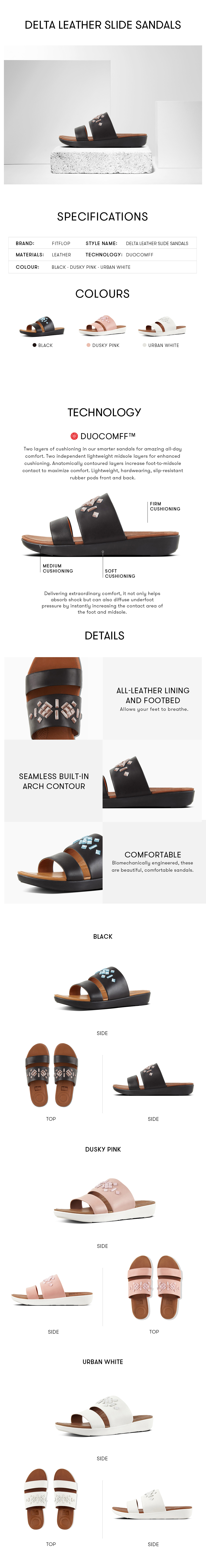 fitflop delta slide sandal