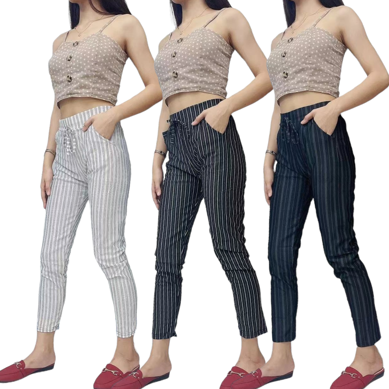 Buy White Trousers & Pants for Women by VISIT WEAR Online | Ajio.com-saigonsouth.com.vn