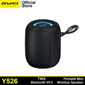 Awei Y526 TWS Portable Bluetooth Speaker with RGB Light