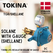 Tokina Heavy-Duty LPG Gas Regulator with Gauge