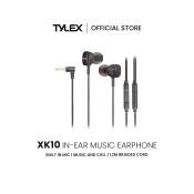 TYLEX XK10 In-Ear Stereo Earphones with HD Microphone