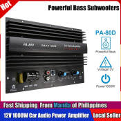 1000W Car Audio Power Amplifier with Super Bass Subwoofers