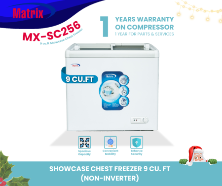 Matrix 9 cu.ft Chest Freezer - Lock & Key