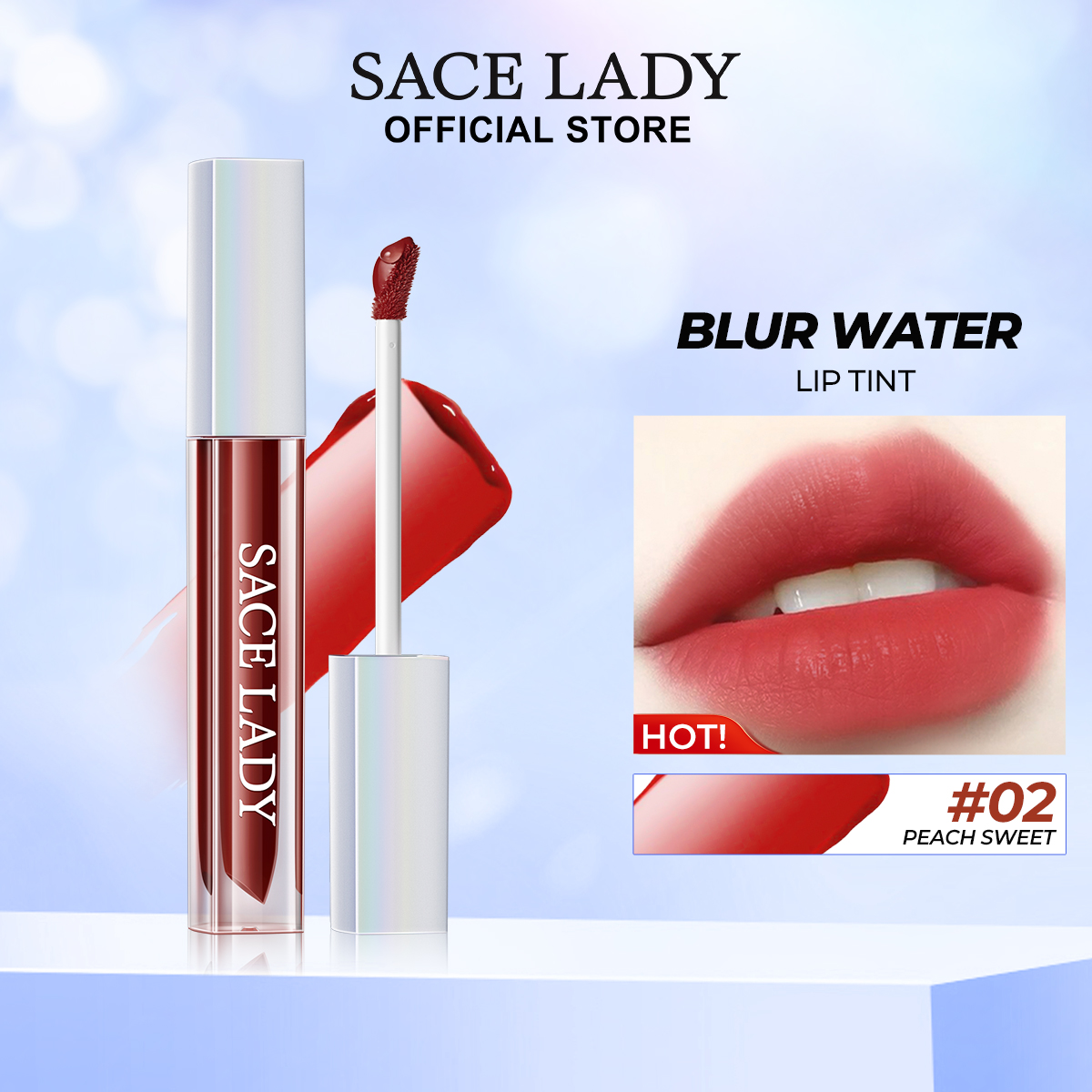 Discount on SACE LADY  shoes - SKU: SACE LADY Long Lasting Lip Tint Waterproof Non-Stick Cup Lightweight Highly Pigmented 6 Colors Lip M