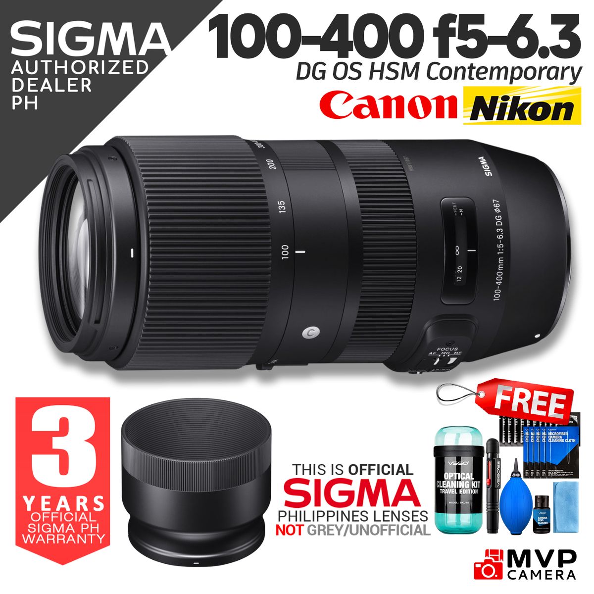【新品】 SONY E マウント 18-135mm F3.5-5.6 OSS SIGMA 100-400mm F5-6.3 DG ためす OS HSM Canon
