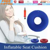 Inflatable PVC Ring Seat Cushion for Hemorrhoid Relief