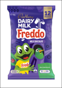 Cadbury Dairy Milk Freddo Milk Chocolate Sharepack 12pieces - Expiry Date 06-Oct-2025