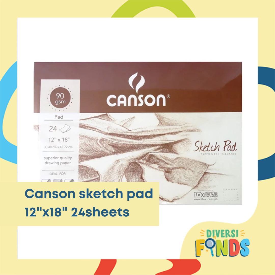 IFEX - Canson Balloon Sketch Pad 90gsm - 24sh