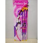 Sports Series Archery Toy Bow and Arrow Play Set for Girls