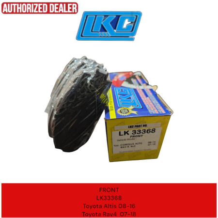 Toyota Altis 08-16 / Rav4 07-18 FRONT LKC Brake Pads