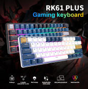RK61 Plus Tri Mode Mechanical Keyboard with RGB Lighting