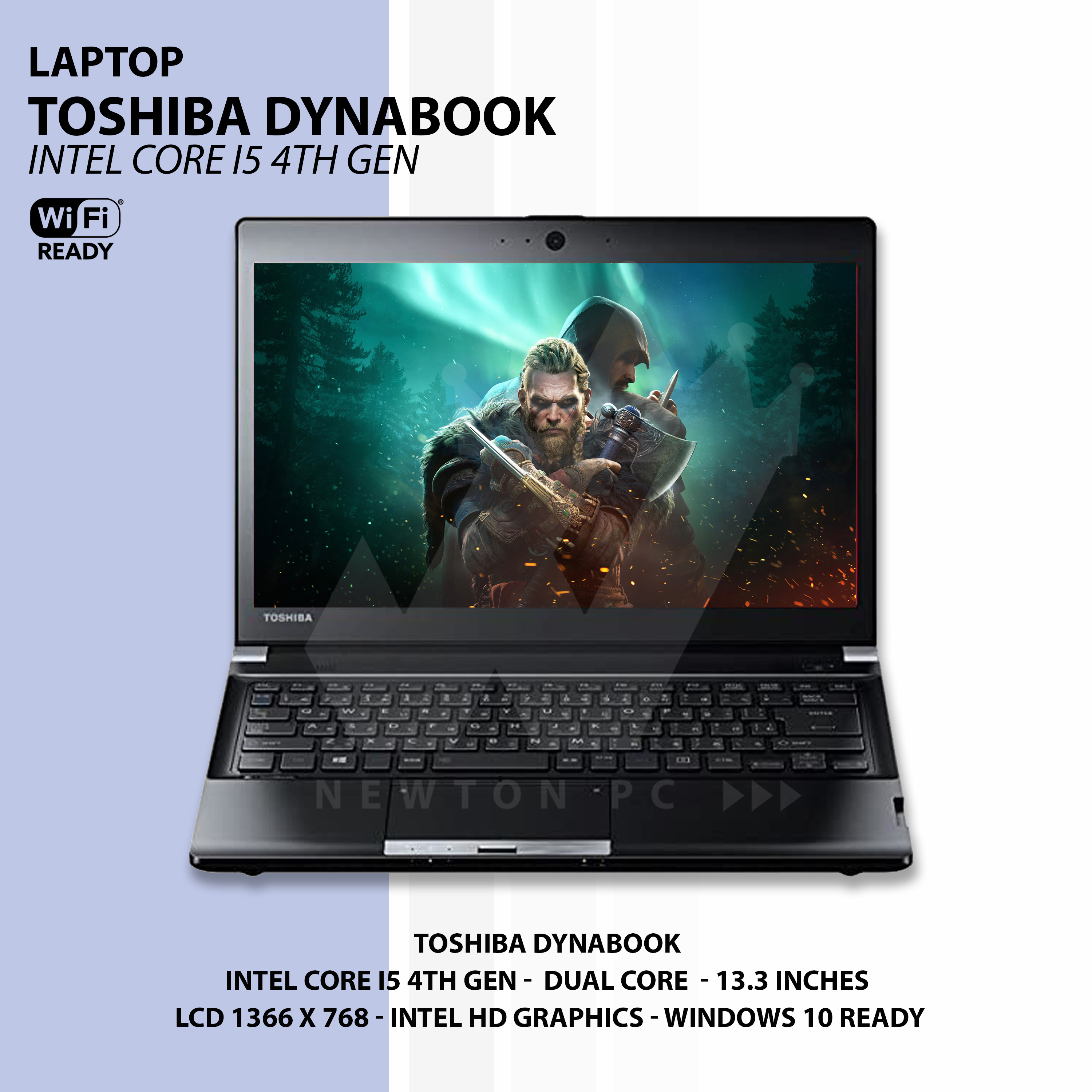 Laptop ( Toshiba Dynabook R644 / Intel Core i5 4th Gen / 4GB Ram