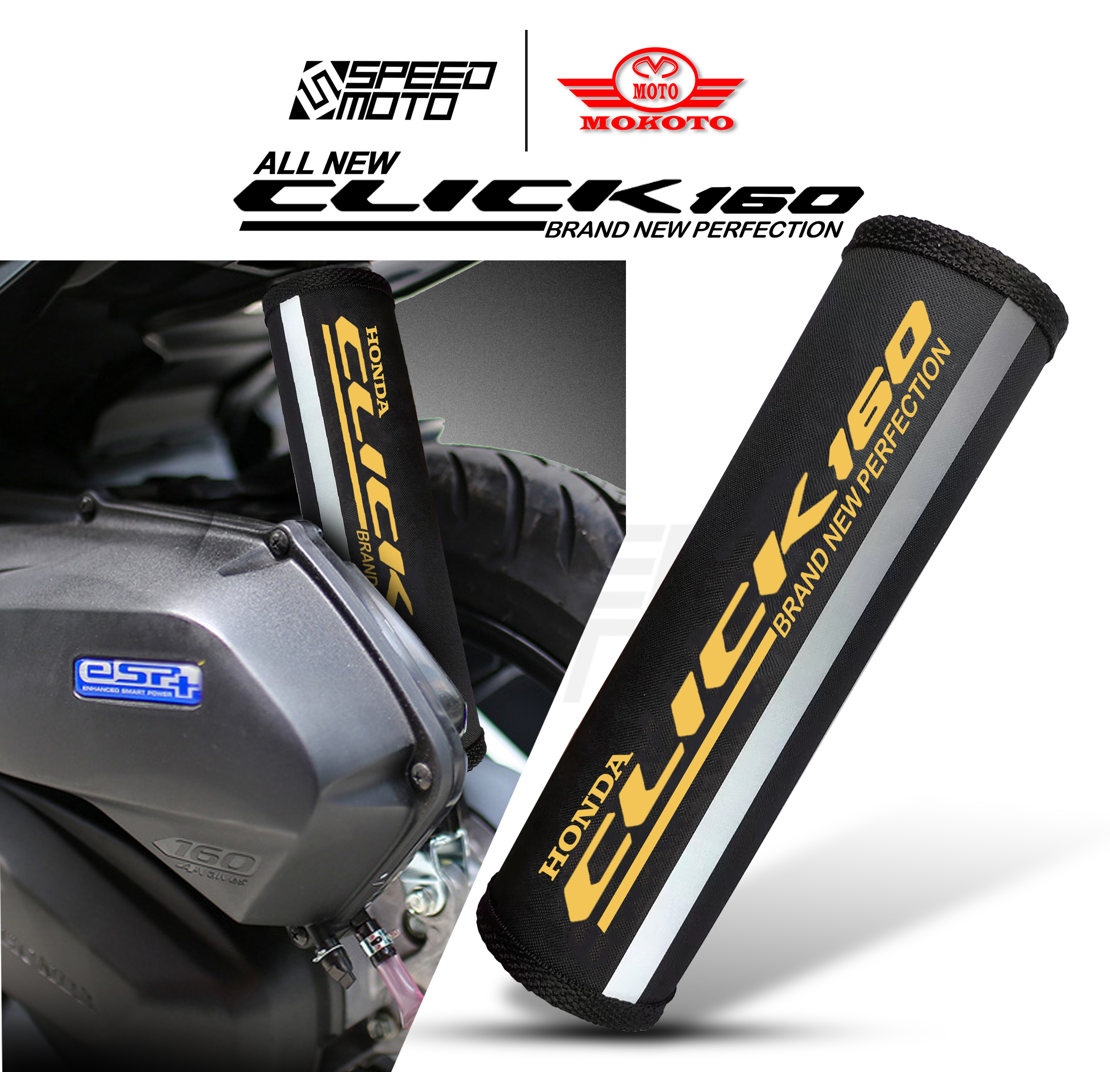 moto STOCK INNER POCKET COVER FOR CLICK 160