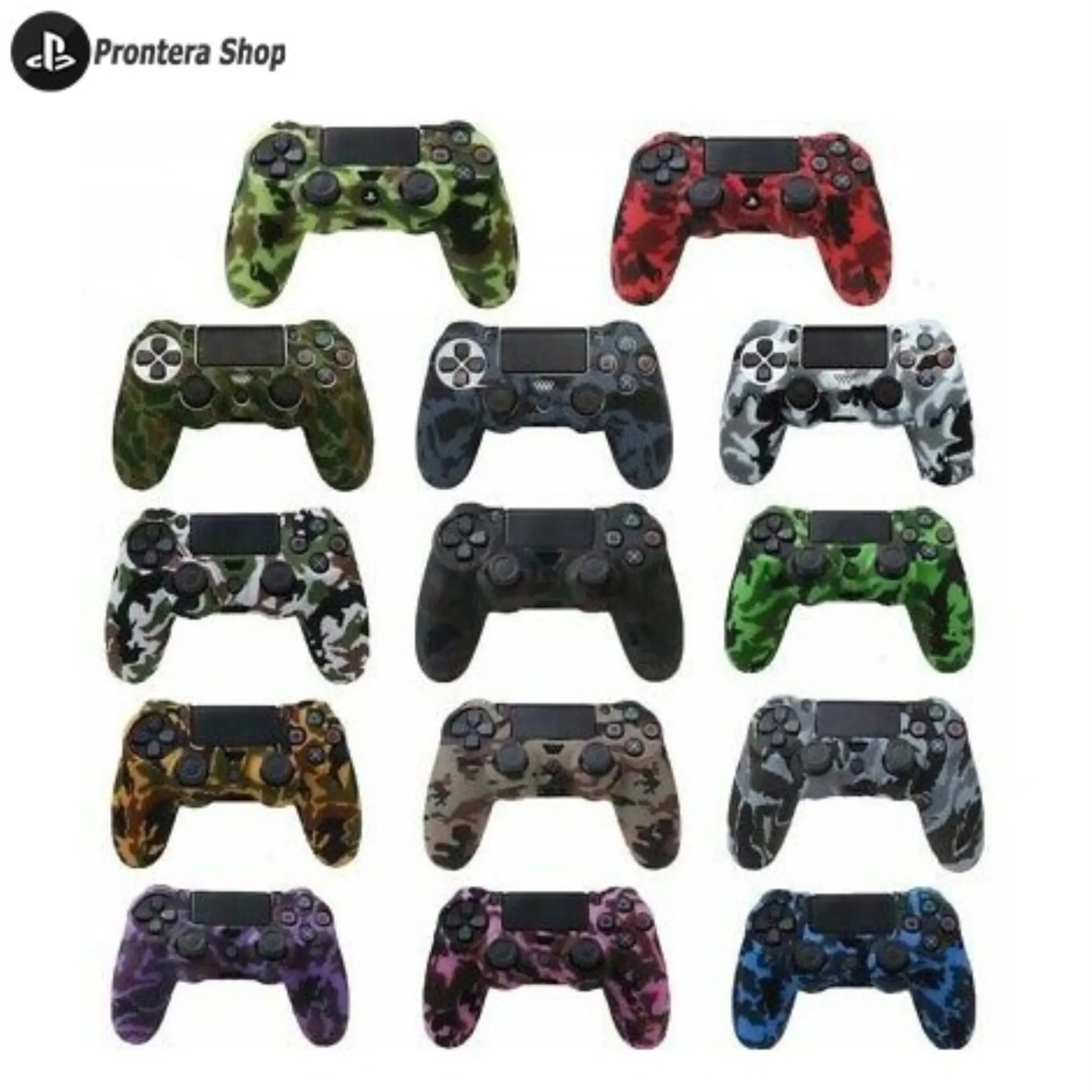 Hot Ps4 Ds4 Controller Army Camo Camou Camouflage Silicone Case Accessory Lazada Ph