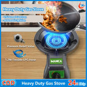 High Pressure Single Burner Gas Stove - Heavy Duty