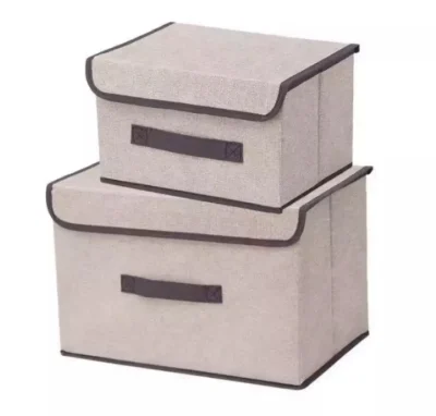 2 in 1 Plain Color Foldable Organizer Storage Box Miss.J Company (2)
