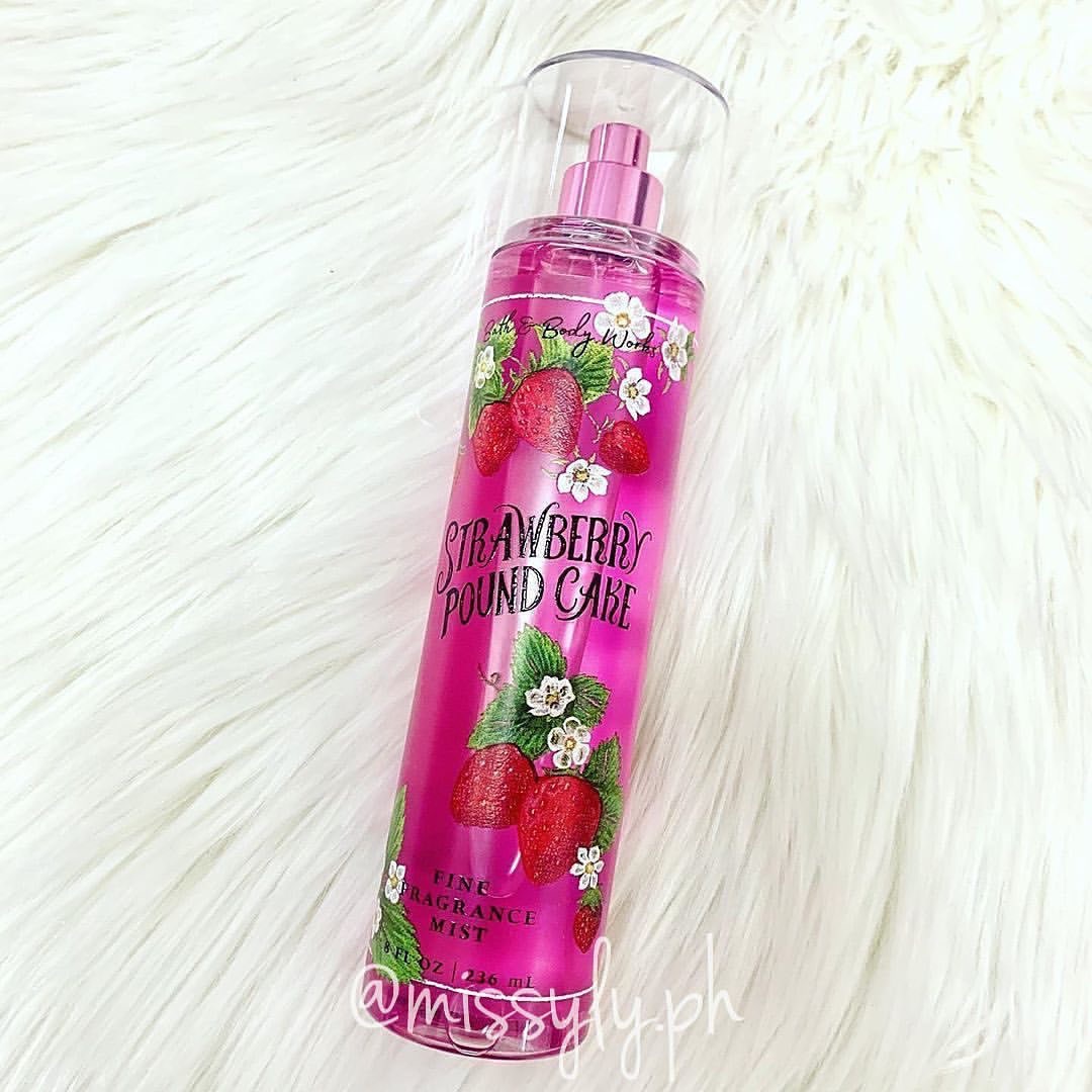 bath and body works strawberry spray