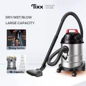 Tixx Vacuum Cleaner 18L Wet And Dry For Home Car Sofa High-capacity Power Handheld High Suction Machine