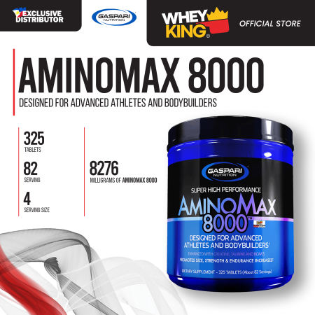 Gaspari Nutrition AminoMax 8000 - Superior to Amino 2222