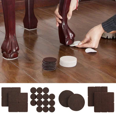 DMZOUS Self-Adhesive Sticker Felt Sofa Table Anti-slip Mat Floor Protector Furniture Leg Pad Chair Fitting (4)