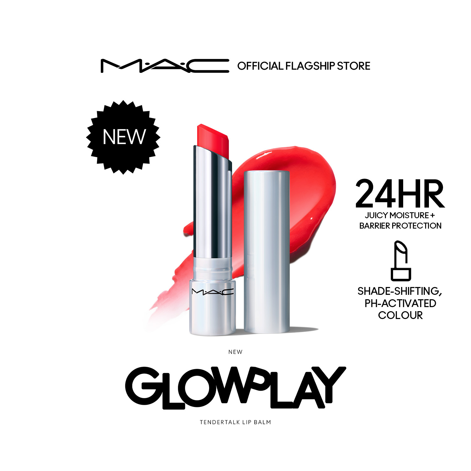 Discount on M·A·C  shoes - SKU: MAC Glow Play Tendertalk Lip Balm / Tinted hydrating lip balm