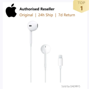 Apple Ear Pods Wired Earphone with Lightning Connector Plug ipad iphone