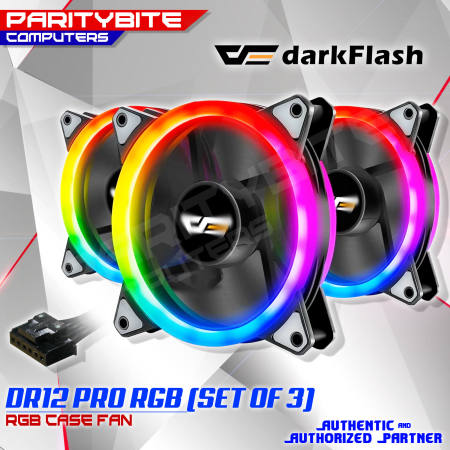 DarkFlash DR12 PRO RGB single fan -Set of 3 Fan