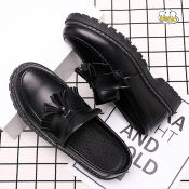 Korea Fashion Casual Leather Loafers for Men and Women