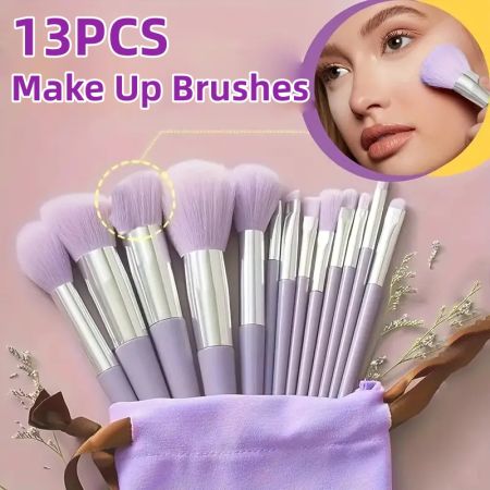 14pcs Soft Makeup Brush Set for Flawless Application