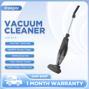 Dreepor Portable Vacuum Cleaner with Strong Suction and Quiet Operation