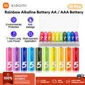 Xiaomi Mijia Rainbow Alkaline Battery Set