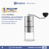 Simplus Portable Manual Coffee Grinder and Maker