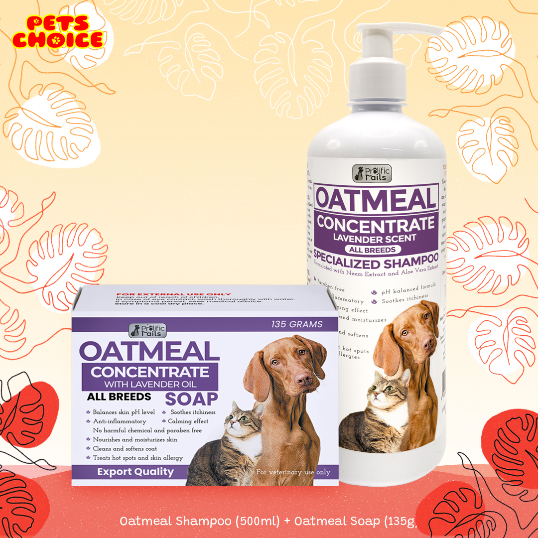 Specialized Dog Shampoo Oatmeal Concentrate for sensitive skin