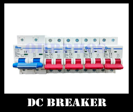 DC Breaker 2 poles 20A 32A 40A 63A 125A