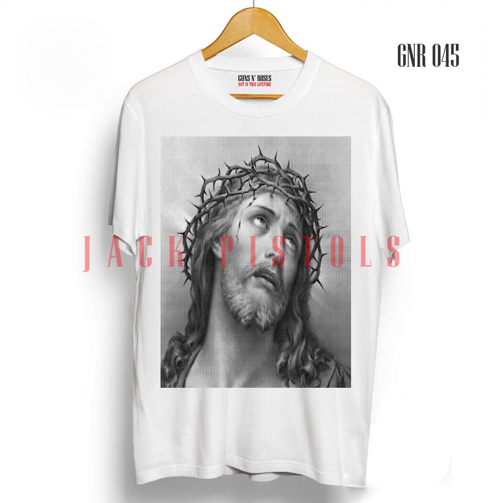 axl rose jesus christ shirt