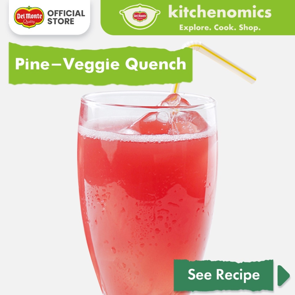 Del Monte® 100% Pineapple Juice with Added Vitamin C, 8.1 fl oz