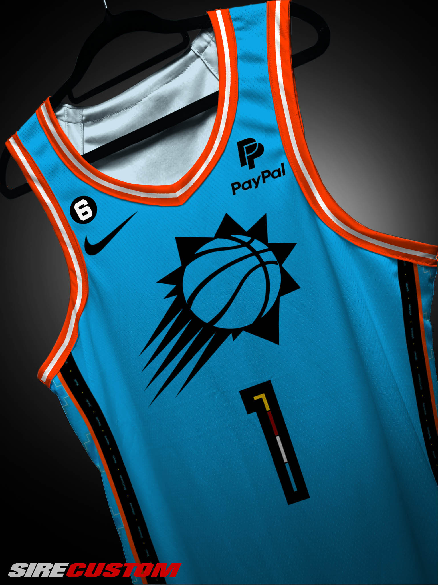 Phoenix Suns city - Sportswear Apparels Sublimated Jersey