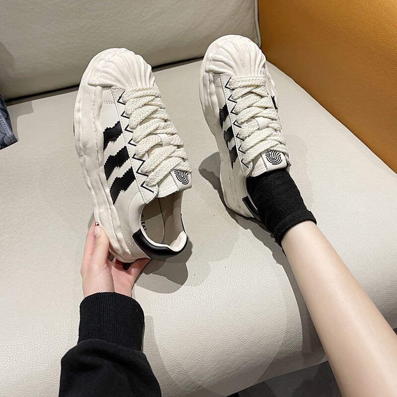 Adidas White Rubber Shoes for Women - 2023 Summer Sale