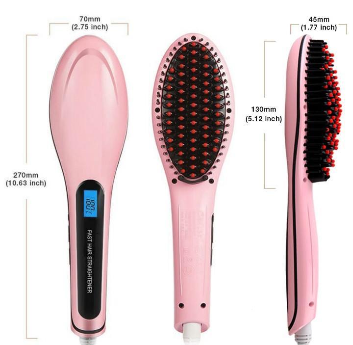 hot brush straightener